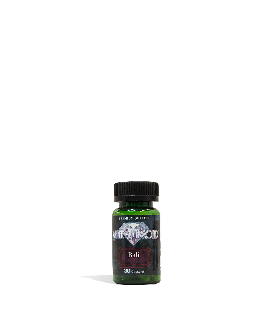 Bali White Diamond Supplement Capsules 30 Count Front View on White Background
