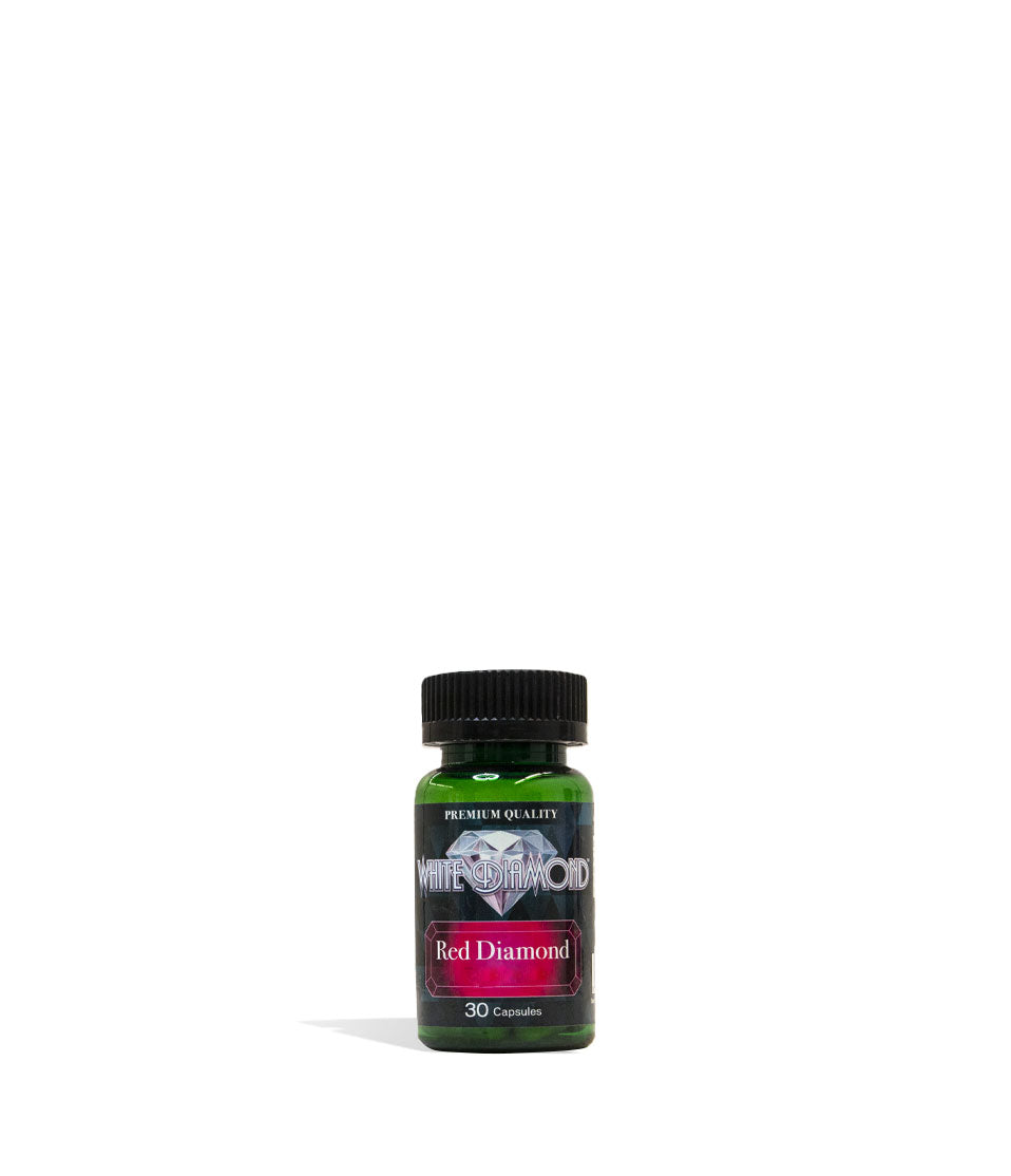 Red Diamond White Diamond Supplement Capsules 30 Count Front View on White Background
