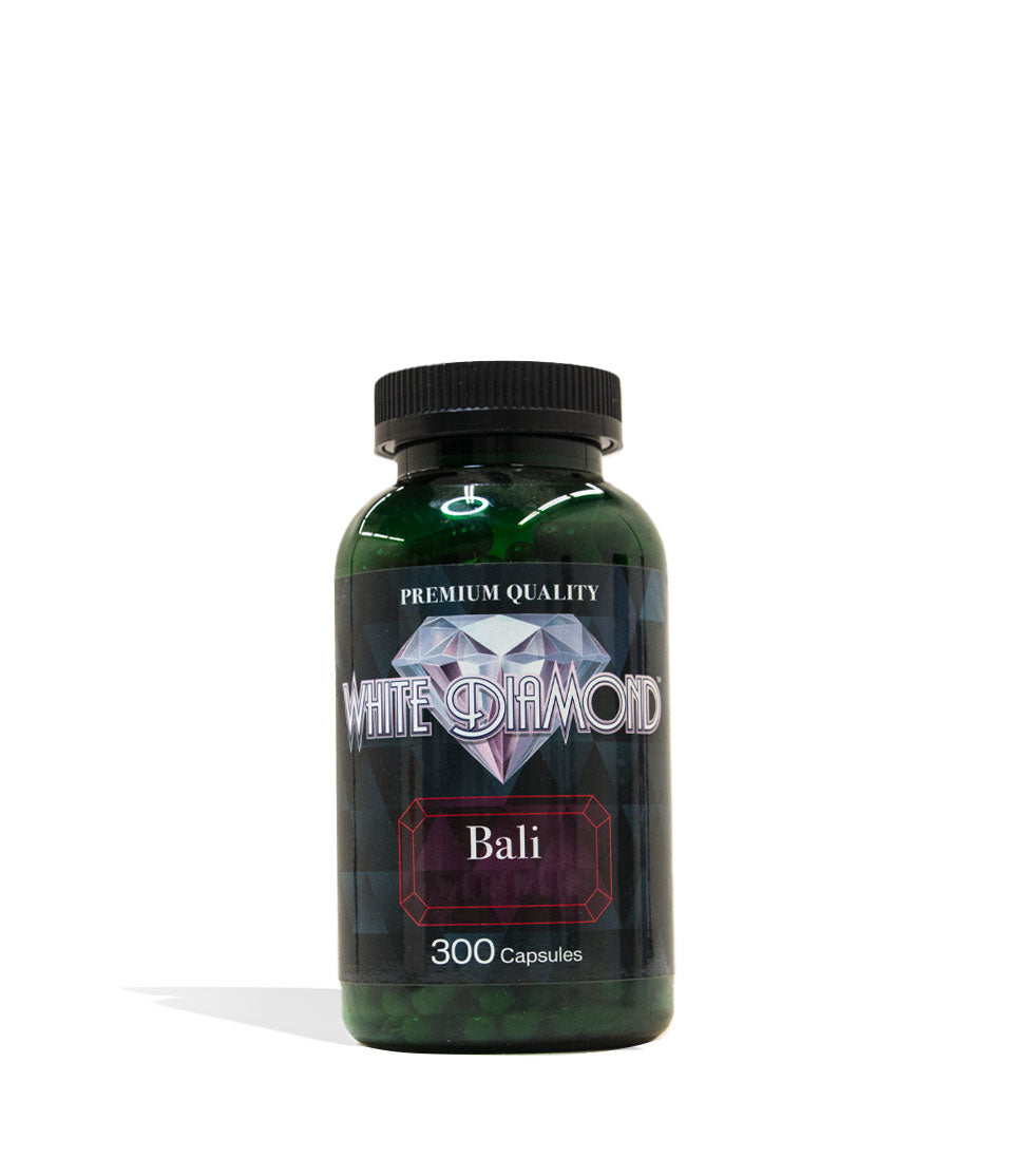 Bali White Diamond Supplement Capsules 300 Count Front View on White Background