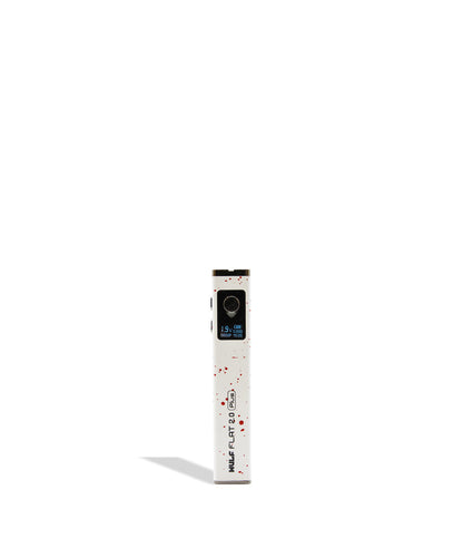 Wulf Mods Flat 2.0 Plus white red spatter on white background
