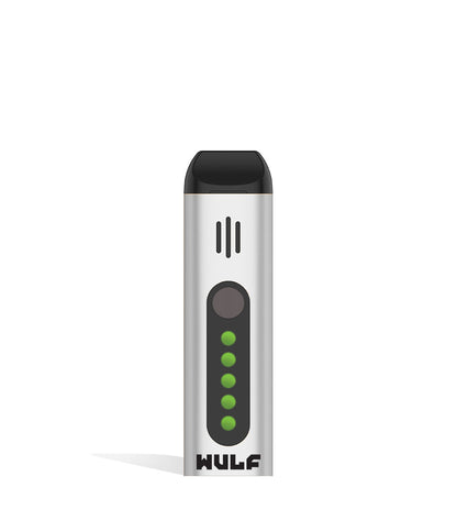 Silver Wulf Mods Flora Portable Dry Herb Vaporizer front view on white background