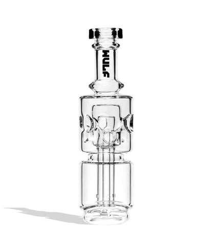 Clear Wulf Mods Fuse Puffco Peak Top on a white background