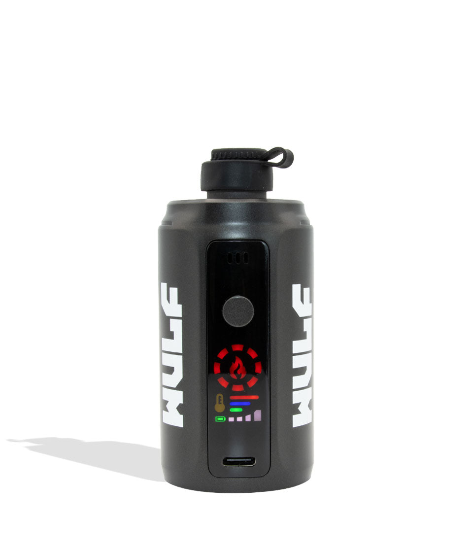 Black Wulf Mods Growler Electronic Dab Rig front view on white background