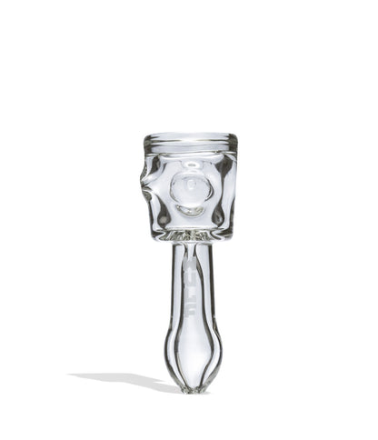 Clear Wulf Mods Bell Hand Pipe 15pk Front View on White Background