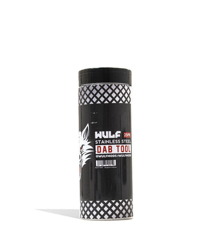 Wulf Mods Stainless Steel Dab Tool 25pk Front View on White Background