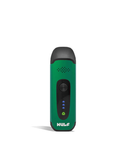 Green front Wulf Mods Next Vaporizer on white background